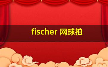 fischer 网球拍